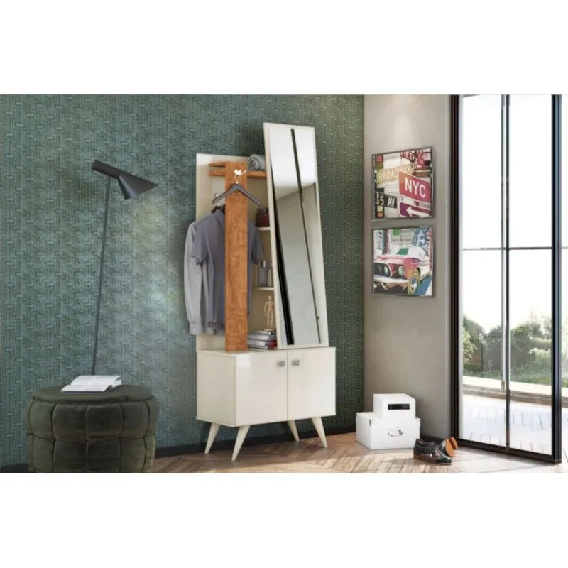 Toucador Viana Off White Amêndoa