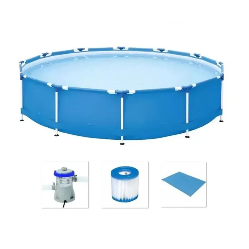 Piscina Bestway 6473 Litros Estrutural com Bomba Filtrante 110v e forro