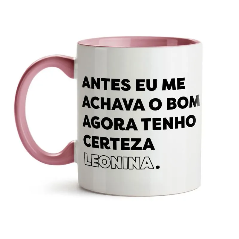 Caneca Características Signo Leão