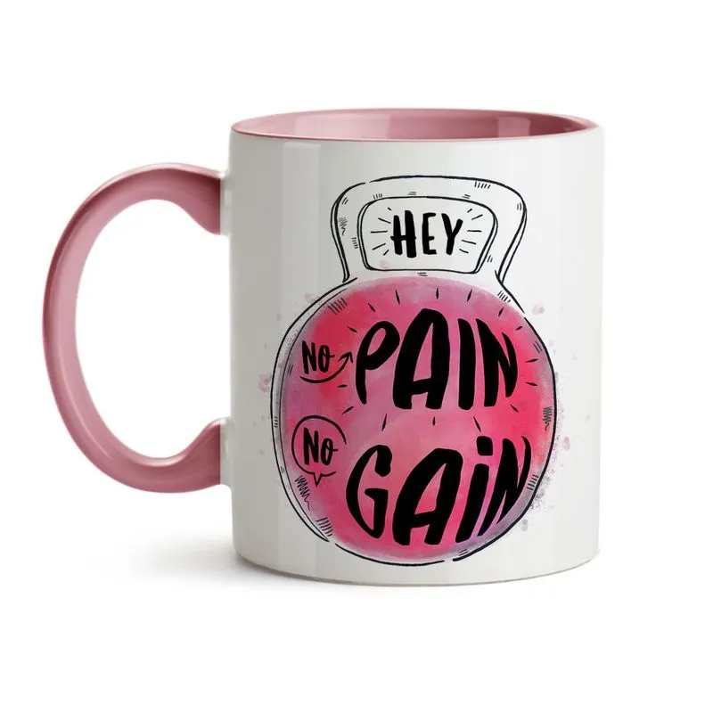 Caneca Crossfit - No Pain No Gain