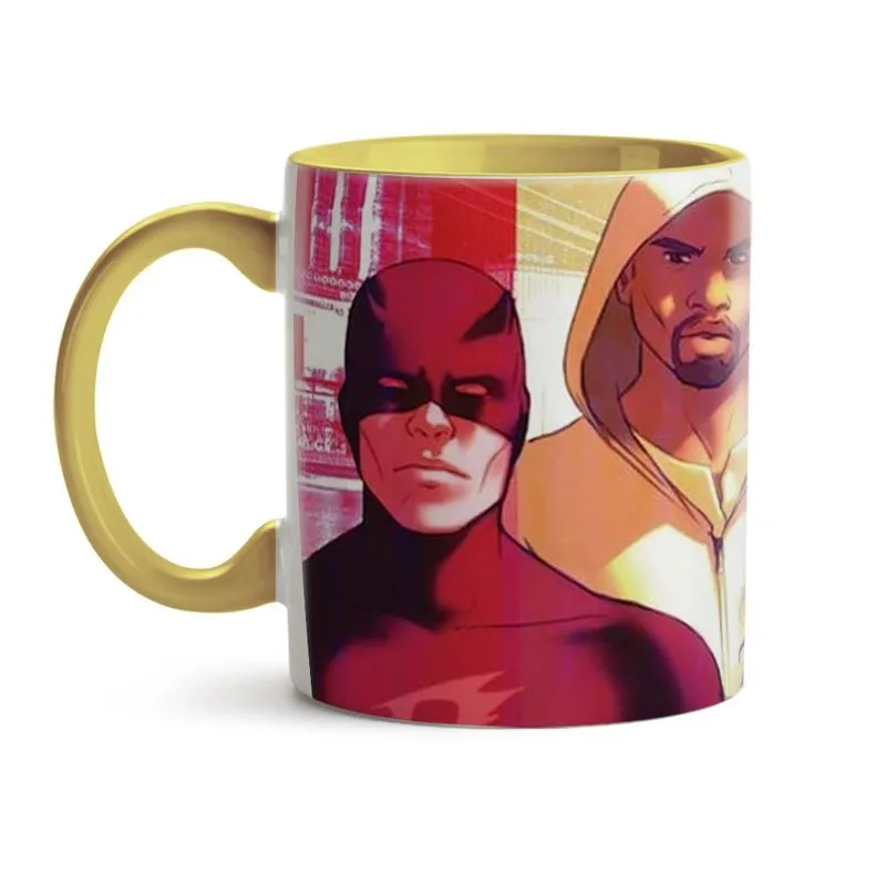 Caneca os defensores desenho