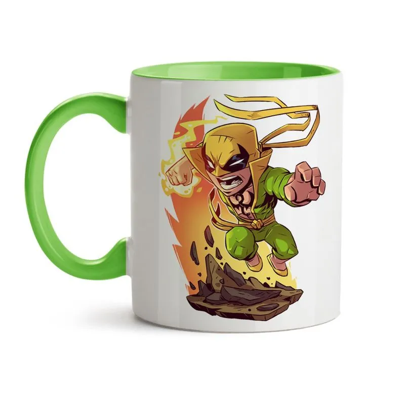 Caneca punho de ferro anime 01