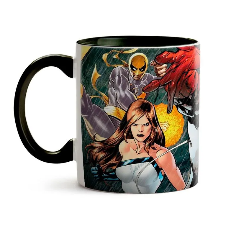 Caneca Os Defensores Cartoon