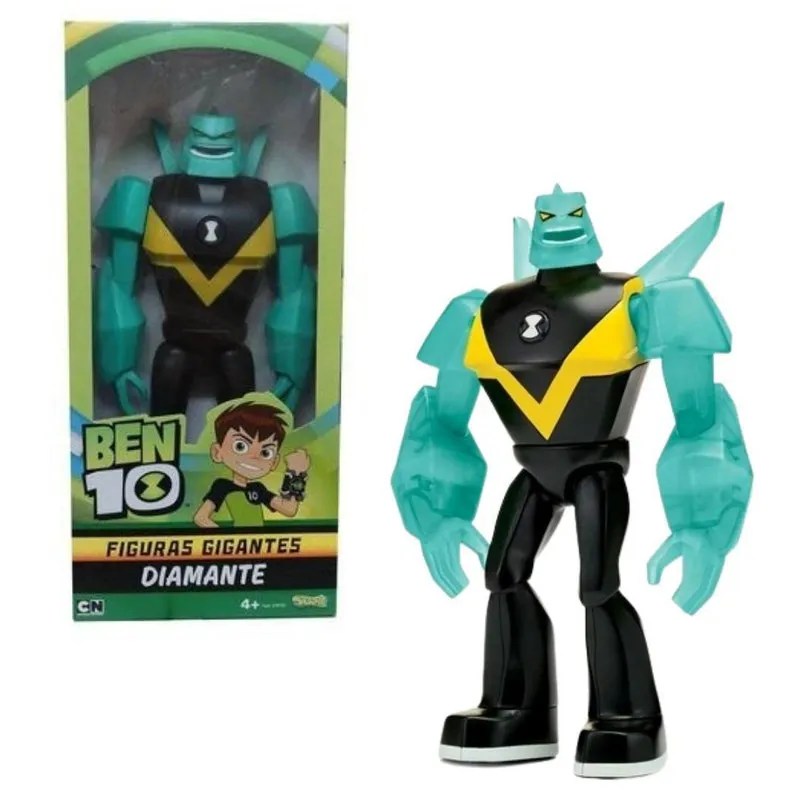 Boneco Ben 10 Figura Gigante 26Cm Diamante Cartoon Network S