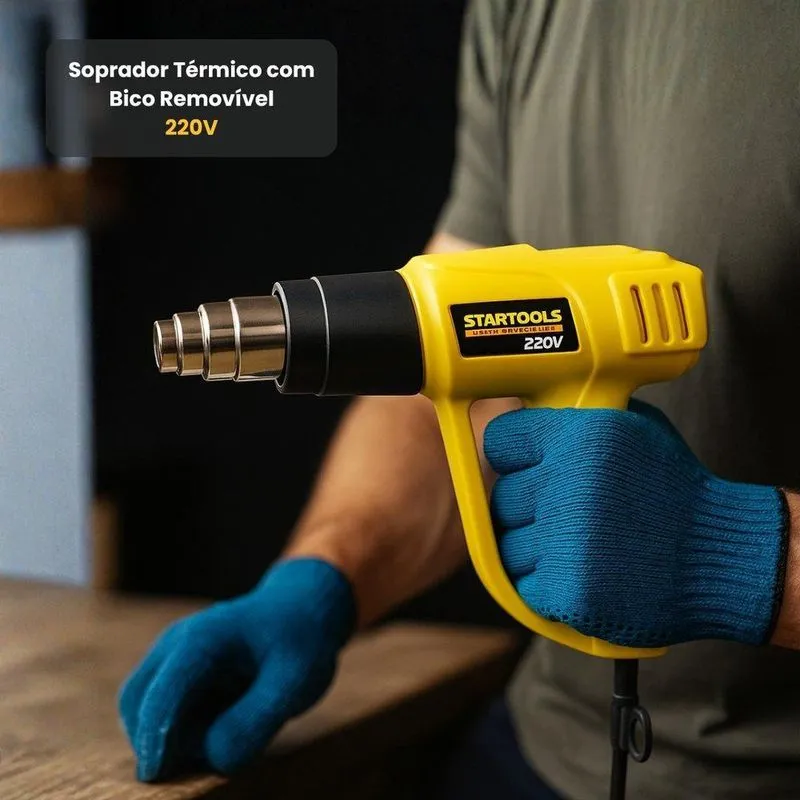 Soprador Térmico Com Bico Removível 2000w - 220v