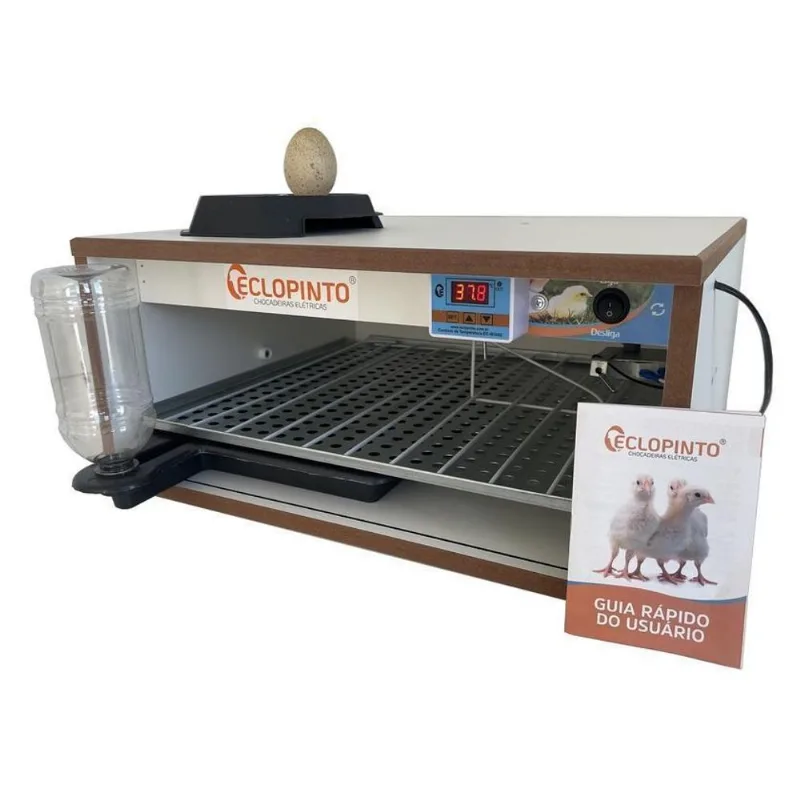 Chocadeira Até 72 Ovos + Ovoscópio E Água Automática 110v