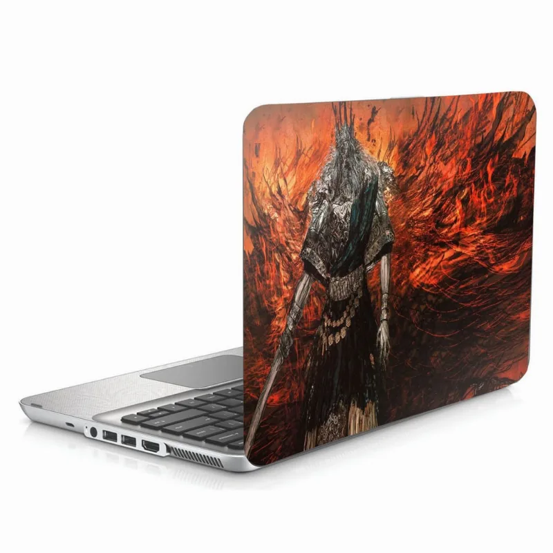 Skin Adesivo Protetor para Notebook 17,3” Dark Souls Gwyn b1