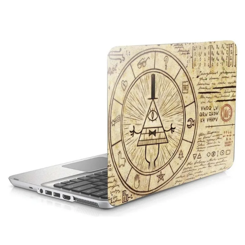 Skin Adesivo Protetor para Notebook 15,6” Gravity Falls b1