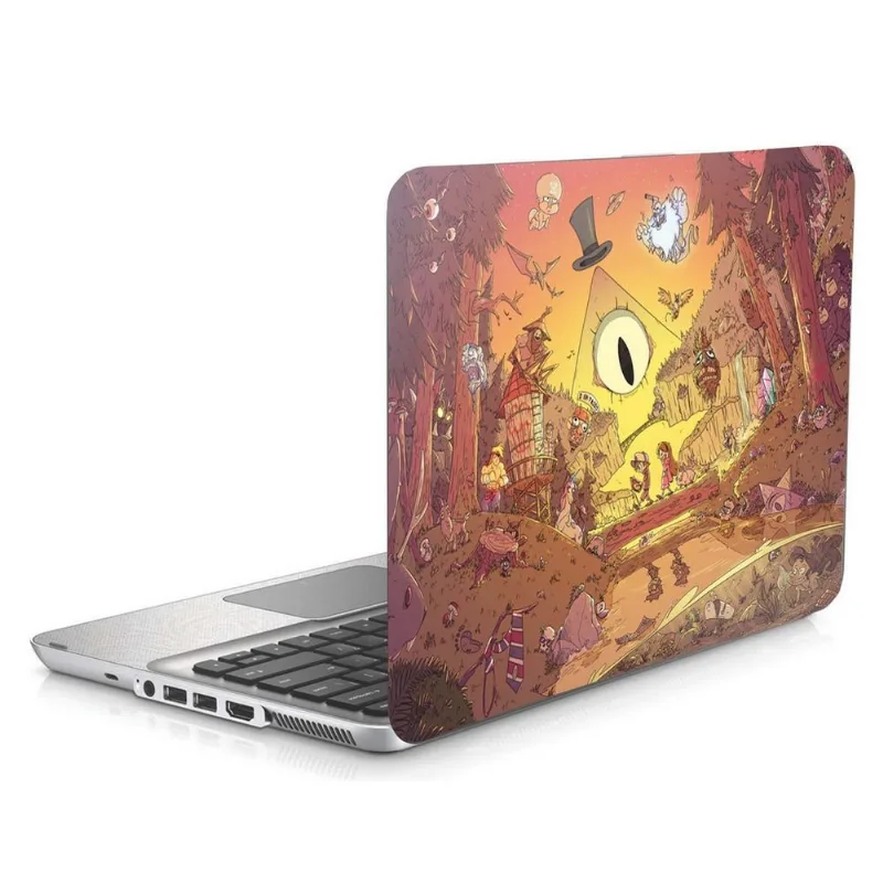 Skin Adesivo Protetor para Notebook 17,3” Gravity Falls b3