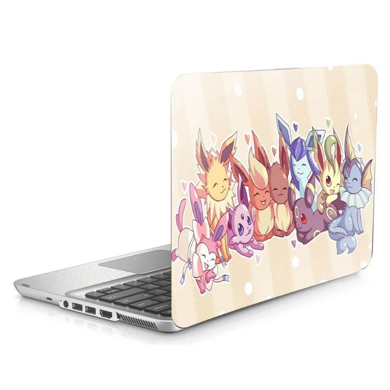 Skin Adesivo Protetor para Notebook 17,3” Pokémon Eevee Eveelutions b2