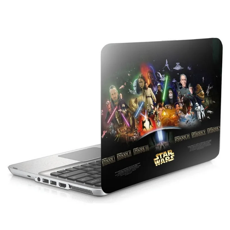Skin Adesivo Protetor para Notebook 17,3” Star Wars b1