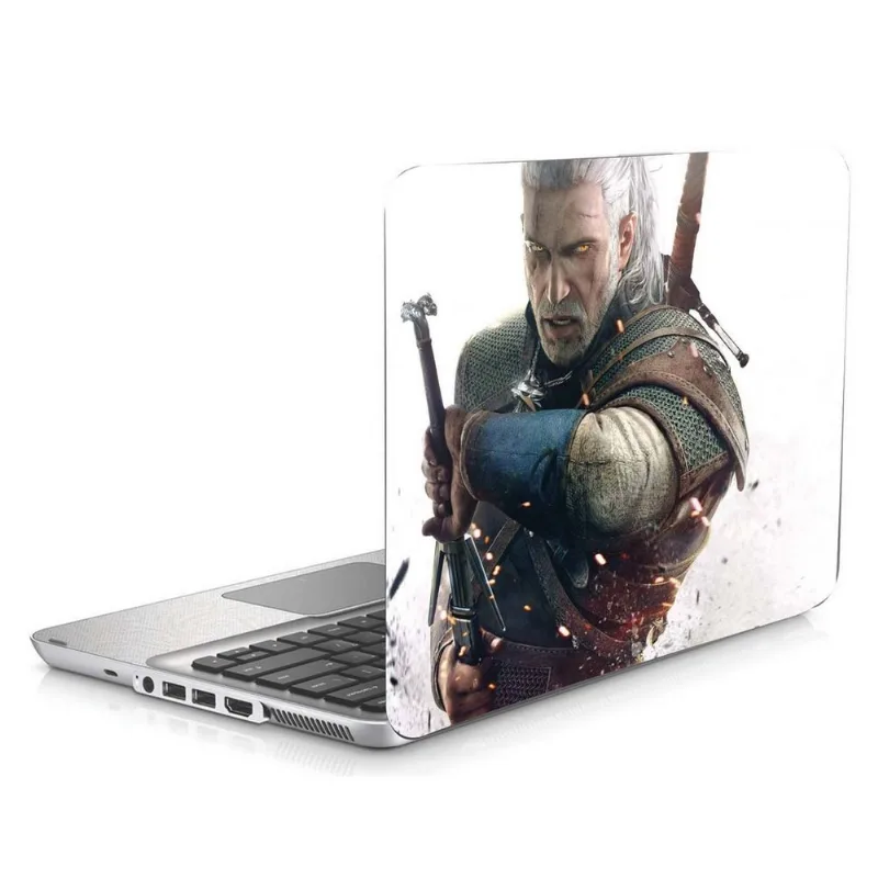 Skin Adesivo Protetor para Notebook 17,3” The Witcher Geralt B4