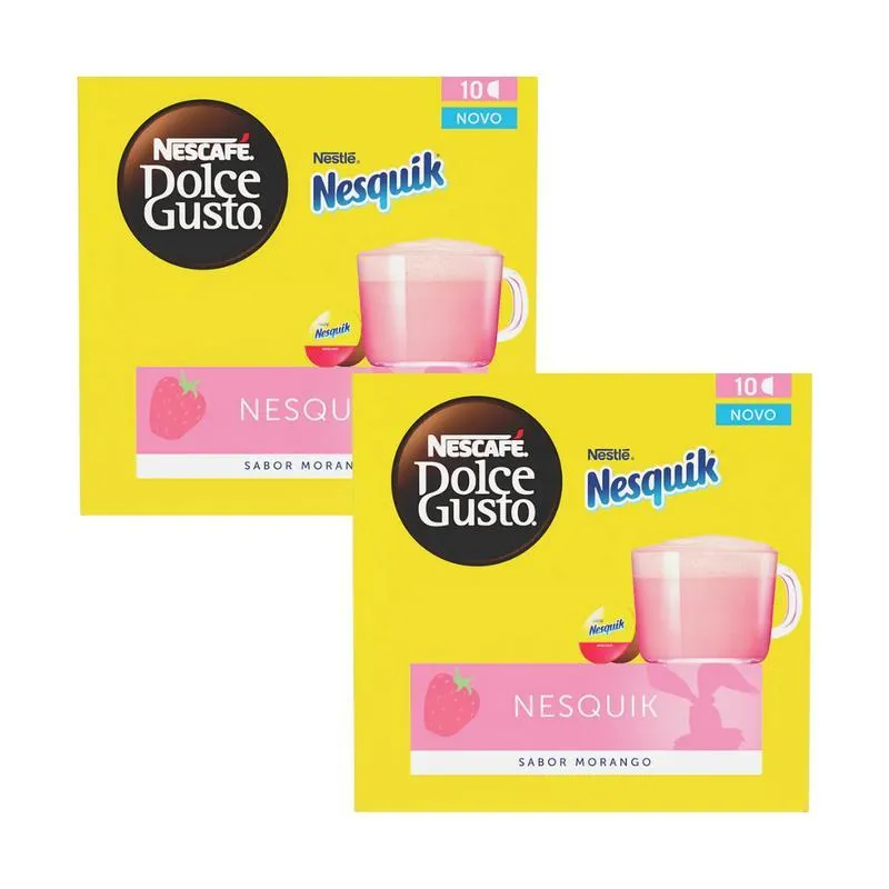 Kit 20 Cápsulas Nesquik Dolce Gusto
