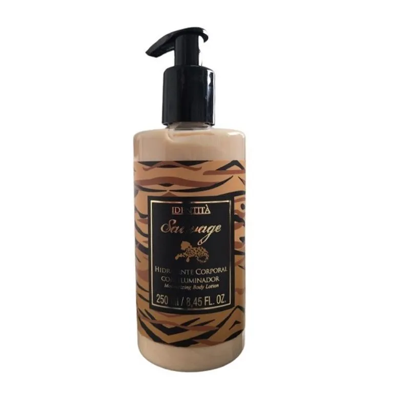 Identità Sauvage Onça Hidratante Corporal Iluminador 250ml