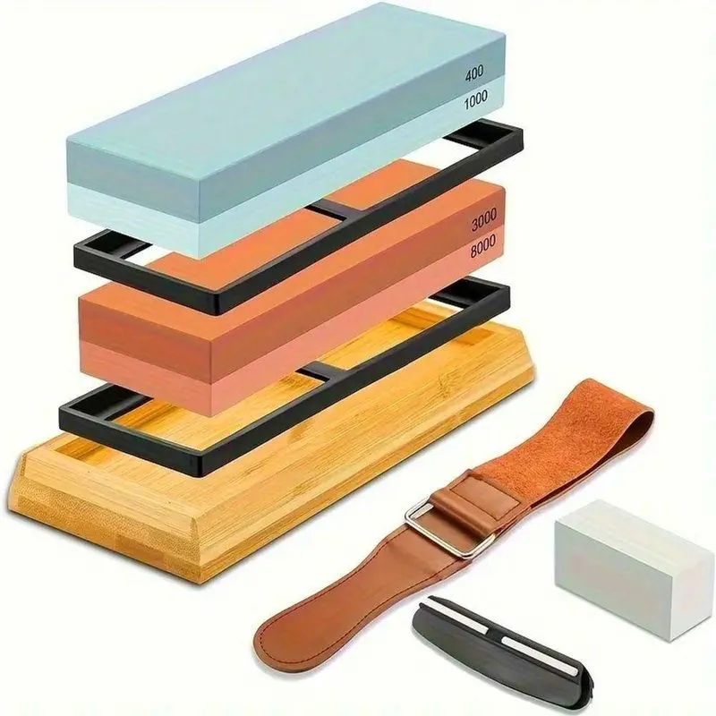 Kit Peças Pedra Afiar Amolar Dupla Face