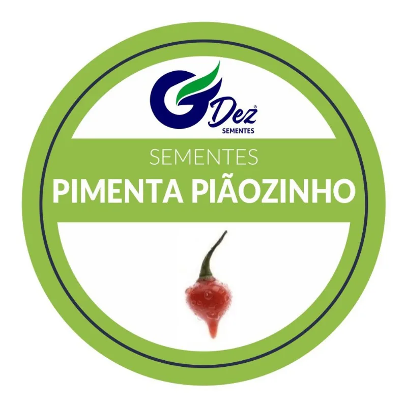 100 Sementes De Pimenta Piãozinho