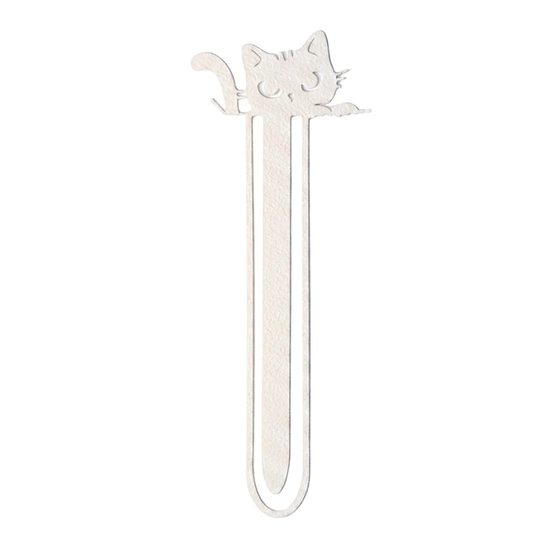 Marca Página 3D | Gato Dorminhoco Branco