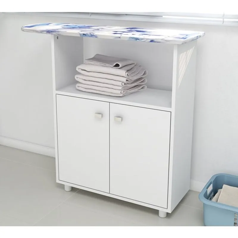 Tabua de Passar Roupa 2 Portas TP3050 Branco Tecno Mobili
