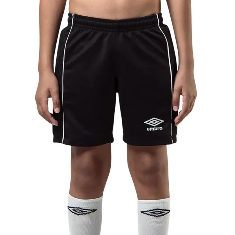 Bermuda Goleiro Umbro Gol Twr Shelter Infantil 6 / Preto