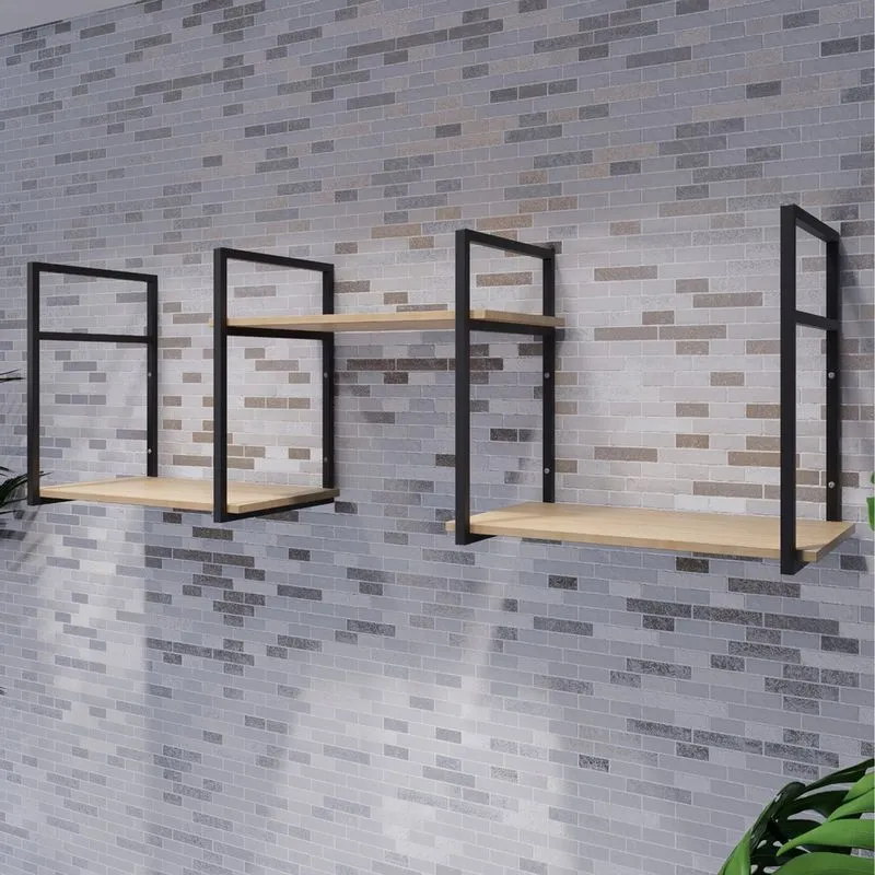 Prateleira Suspensa Nova Elegante Moderna Versatil Industria