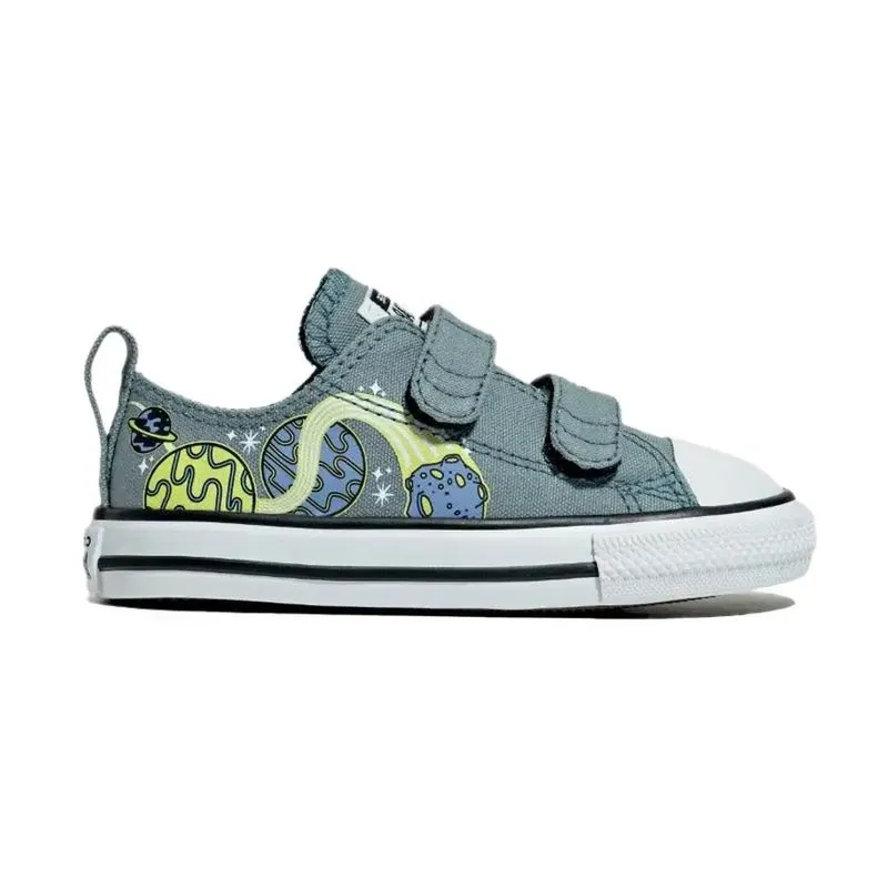 Tênis Converse Chuck Taylor All Star Infantil Menino Cinza 23