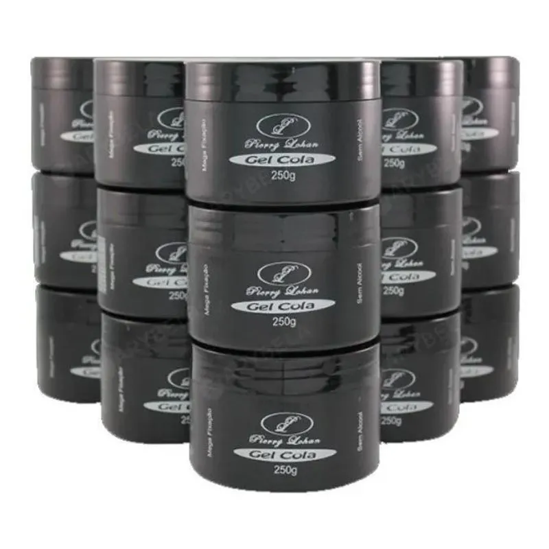 12 Unidades Gel Cola Pierry Lohan 250g - Mega Fixação
