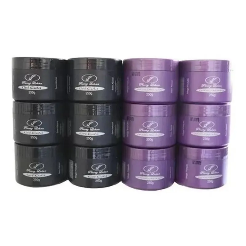 24 Unidades Gel Cera + Cola Pierry Lohan 250g Mega Fixação