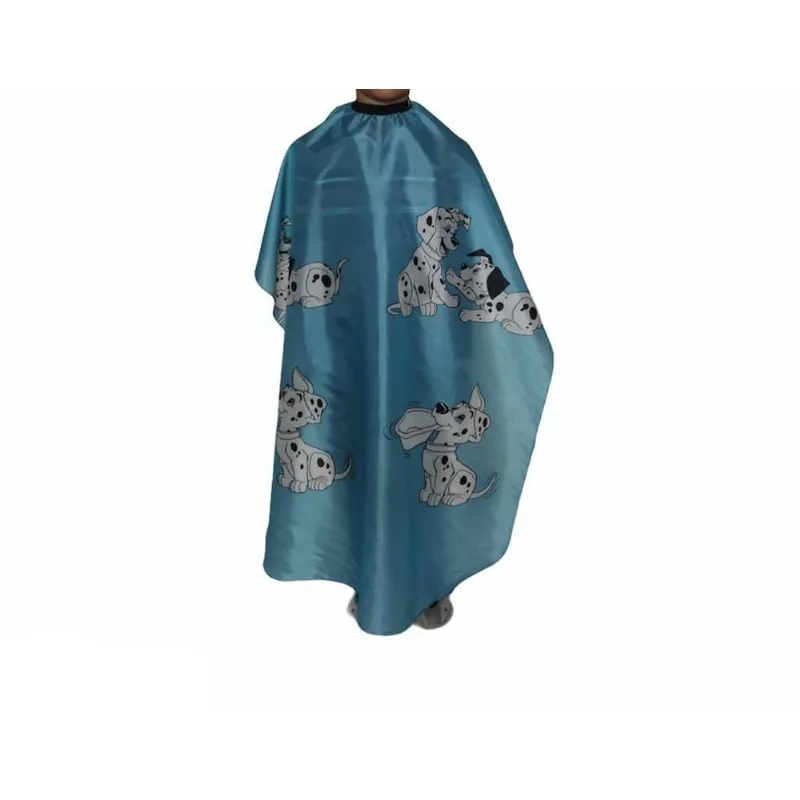 Capa De Corte Infantil Profissional Cabeleireiro Azul