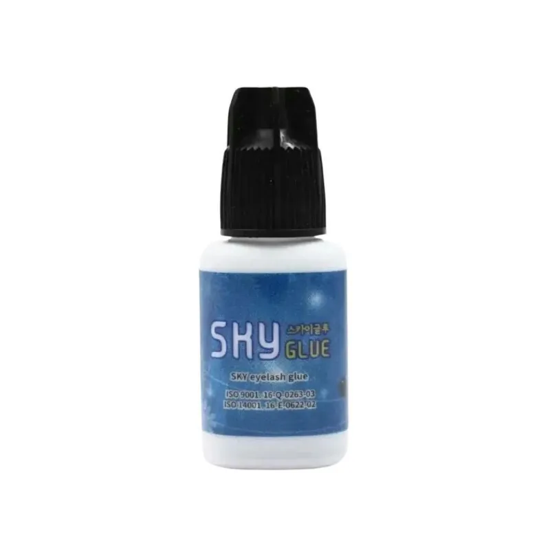 Cola Sky S+ Glue Tampa Preta Alongamento De Cílios Black