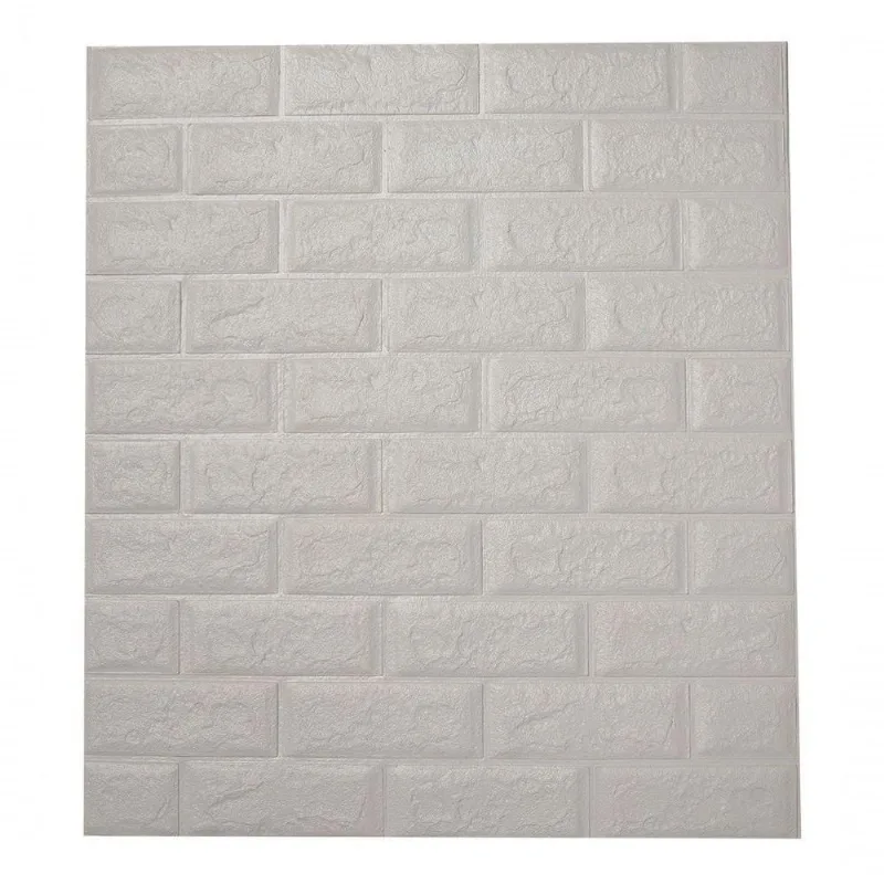 Revestimento De Parede Tijolinho Em Placas Pvc C/25 Unids Decora
