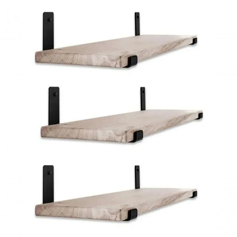 3 Tabuas De Qualidade De Madeira P/ Decorar De 60x50x20