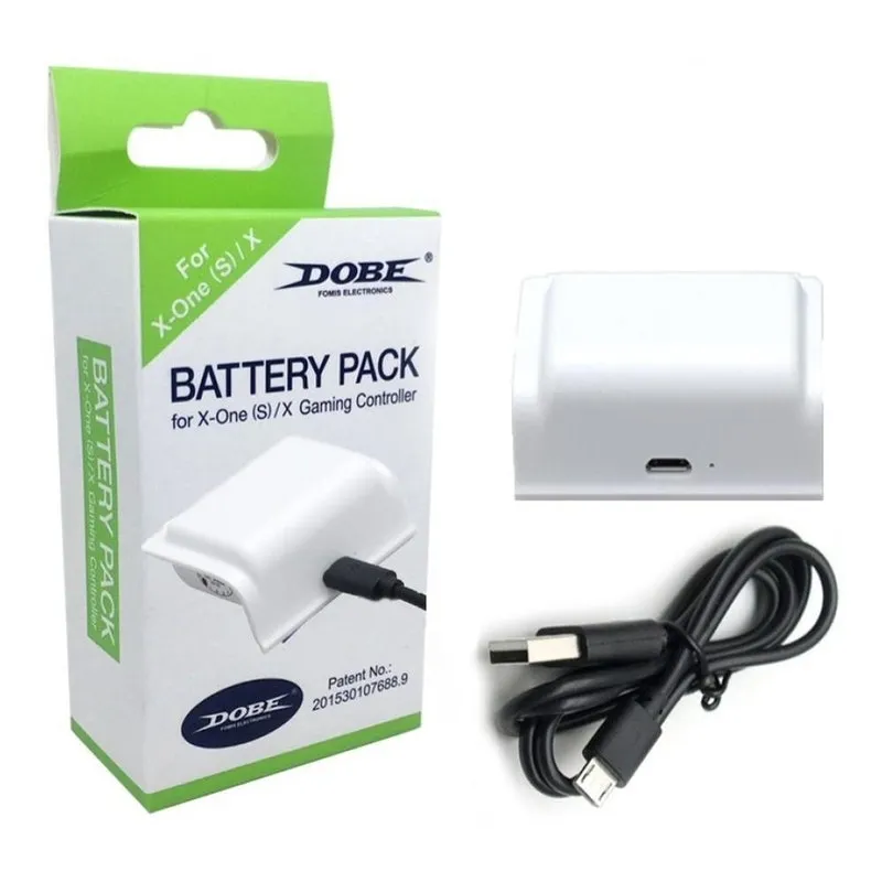 Bateria + Cabo Carregador Controle Xbox One S Play 400mah
