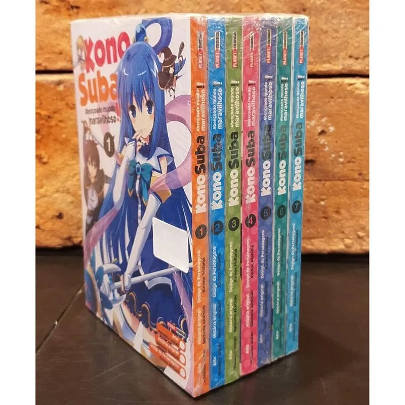 Kit Konosuba Vol. 1 ao 7