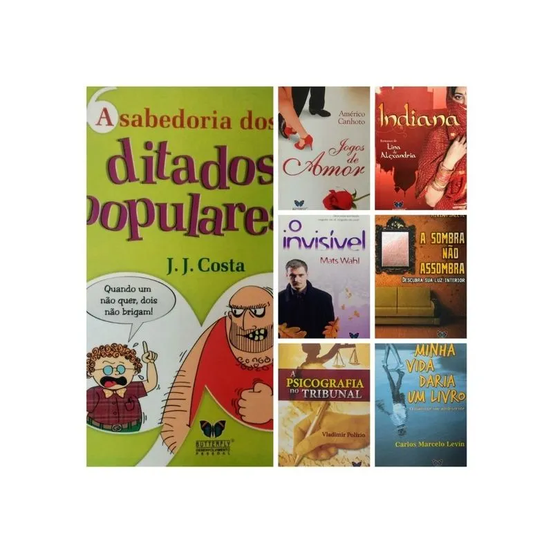 LIVROS BUTTERFLY - COMBO 1