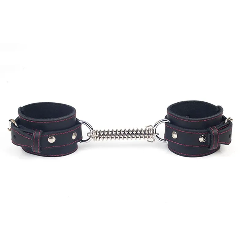 Algema Leather Em Couro Reforçada Com Mola