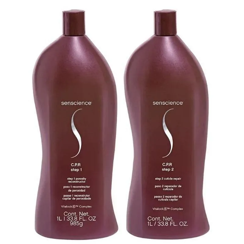 Kit Senscience Cpr Tratamento Reconstrutor Step 1 E 2 1000ml