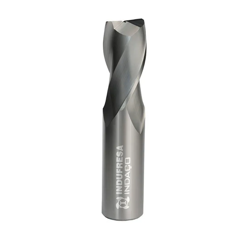Fresa De Topo Reto Metal Duro Haste Cilíndrica 2 Cortes - 15x30x82x15