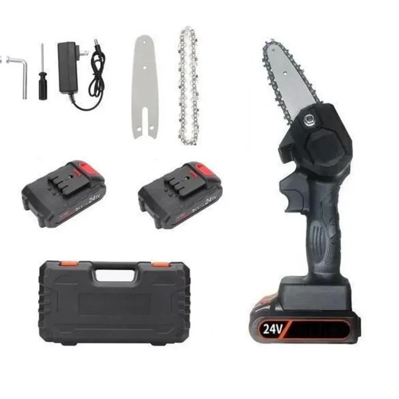Mini Serra Elétrica Bateria Recarregável Portátil Poda-Galho
