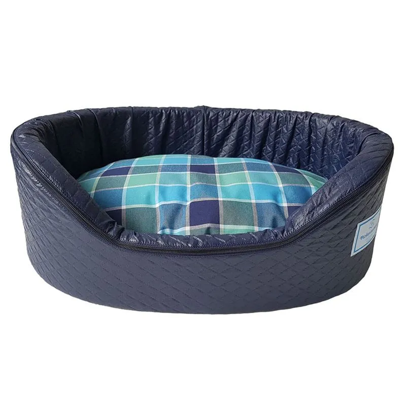 Cama Pickorruchos para Cães New Sleepy Marinho - Tamanho G