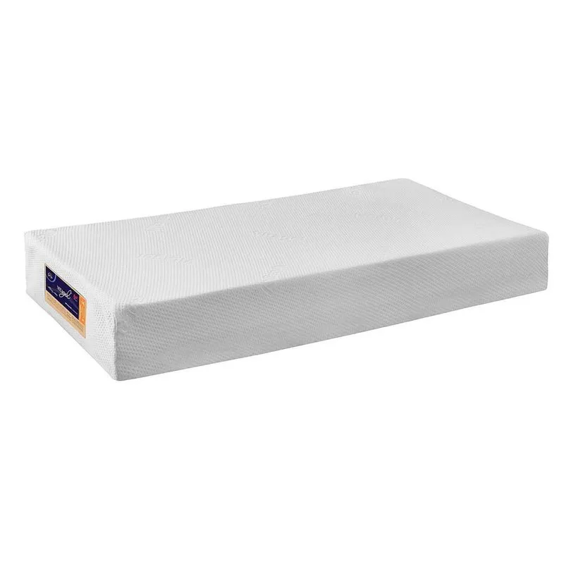 Colchão Solteiro Espuma Vitagel HR Visco Gel Convencional 120cmx203cm Castor