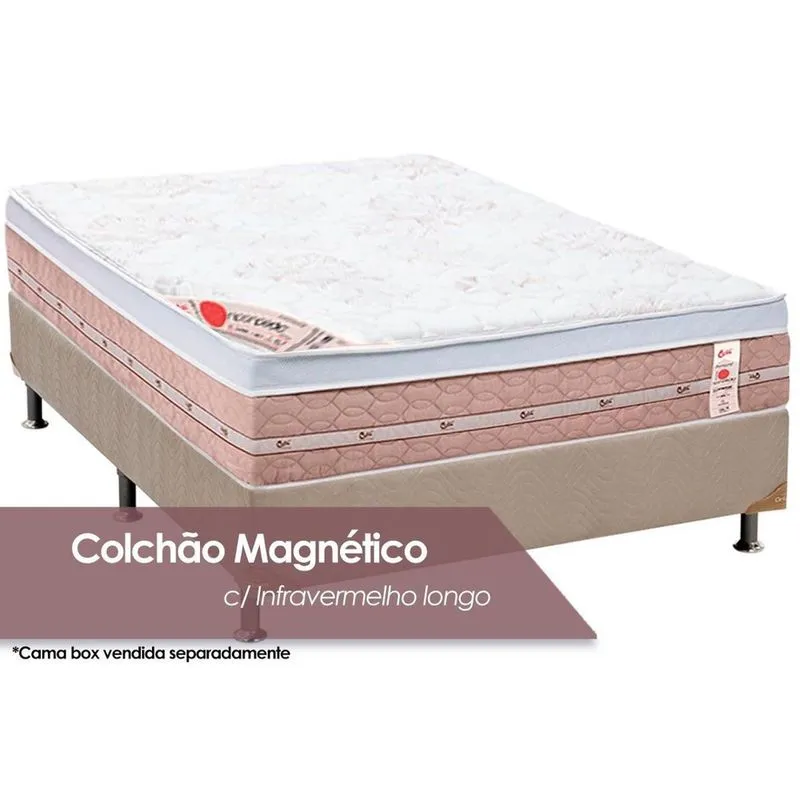 Colchão Magnético Niponpedic Molas Tecnopedic-Castor Casal 138x188