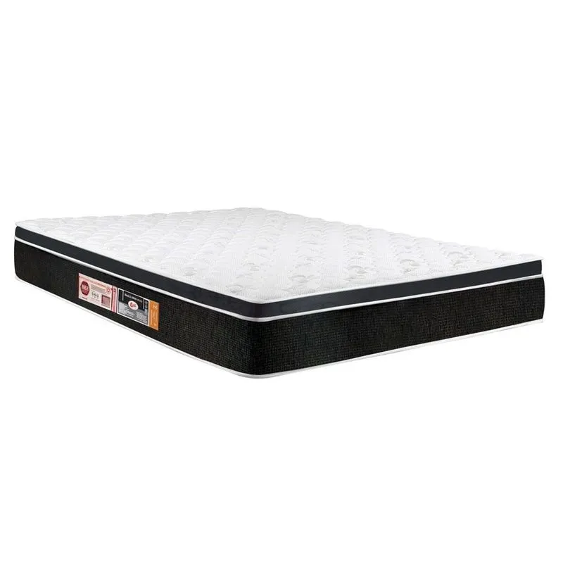 Colchão Castor D33 Black e White air King 193