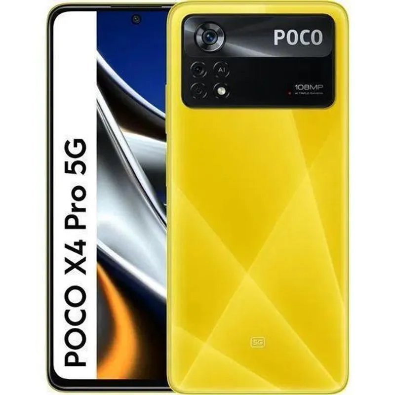Smartphone X4 Pro 5g Dual Sim 6gb Ram 128gb Amarelo