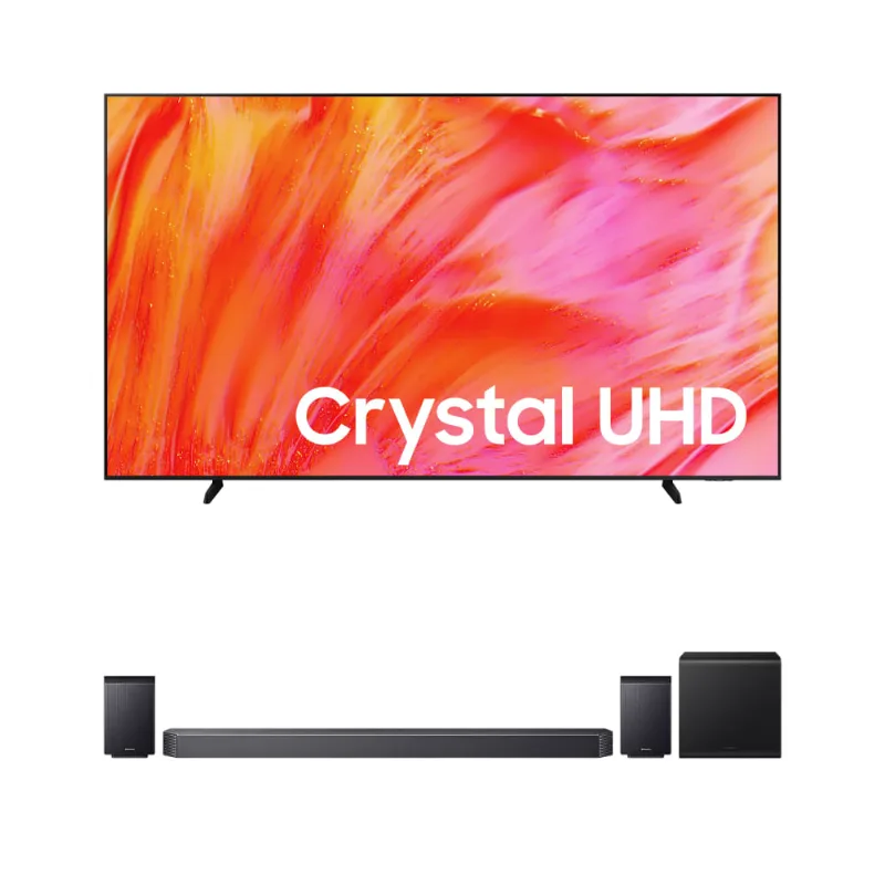 Samsung Smart TV 98" Super Big Crystal UHD 4K U9500 + Samsung Soundbar Q930H Combo