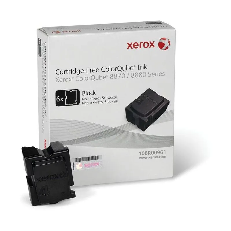 Cera 108R00961 Preto Xerox Colorqube 8870 e 8880 16.700 Páginas