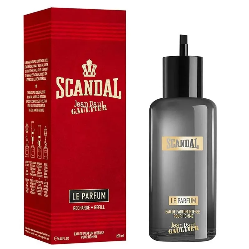Scandal Pour Homme Le Parfum JPG Eau de Parfum Intense Refil 200Ml