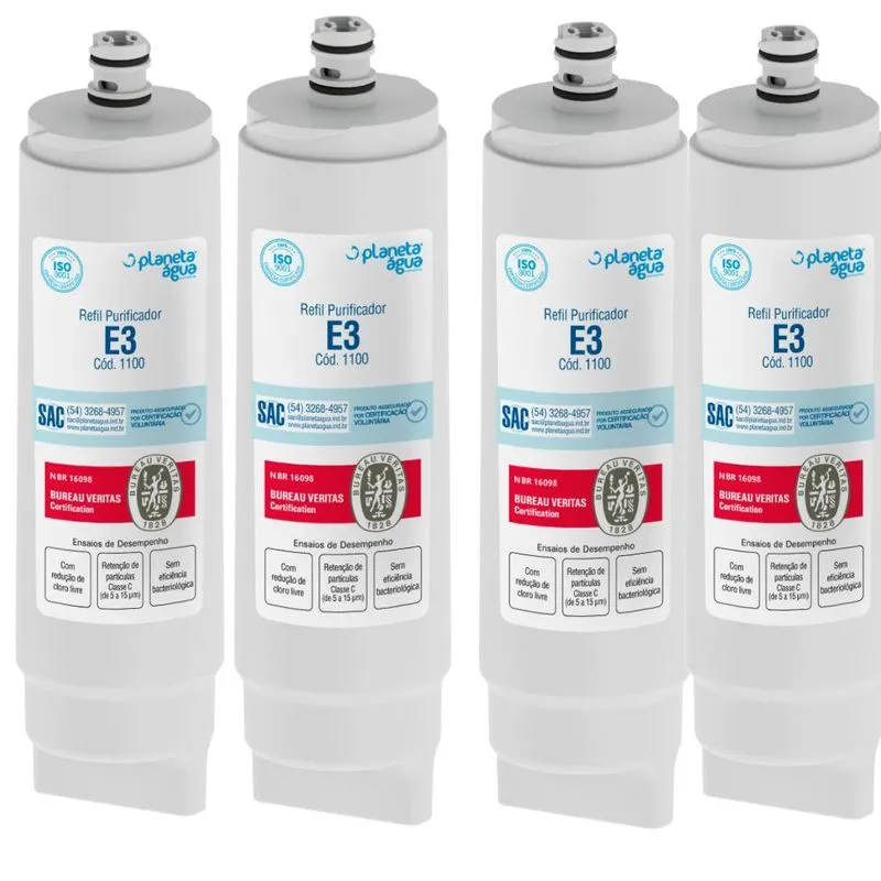 Kit 4 Refil Filtro E3 Ibbl Immaginare Fr600 Speciale Fr600 E