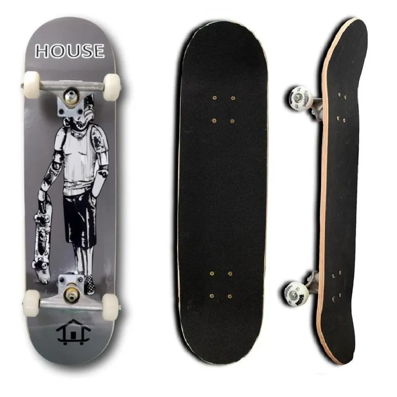 Skate Montado Profissional House Skateboarding Trooper