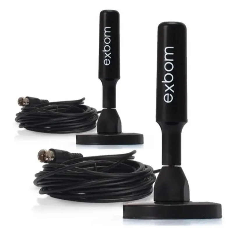 Kit 2 Antena Externa Interna Tv Digital Conversor An-i3540b