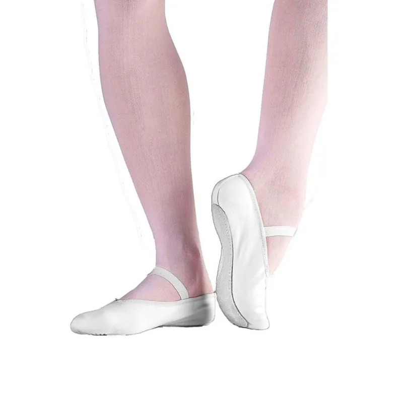 Sapatilha Só Dança Meia Ponta F-22A Napa Para Ballet Adulto 33 ao 45 35-36 / Branco
